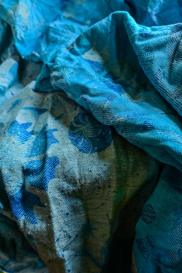 Yaro Starfish Duo Blue Grey Confetti Ring Sling