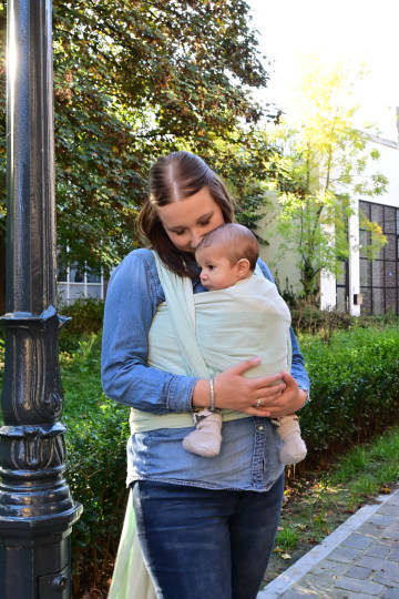 Yaro Newborn Mint Ring Sling