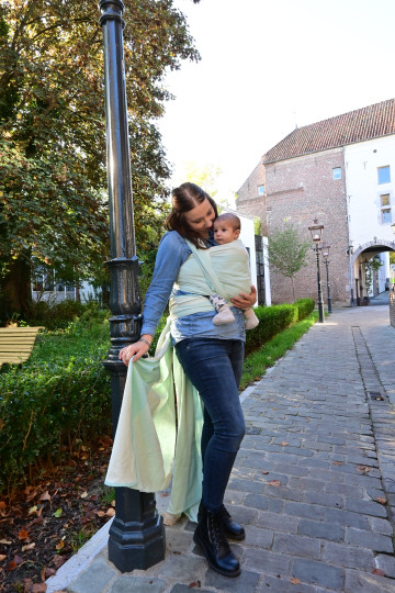 Yaro Newborn Mint Ring Sling