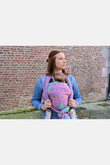 Yaro Kite Duo Yellow Blue Pink Wool