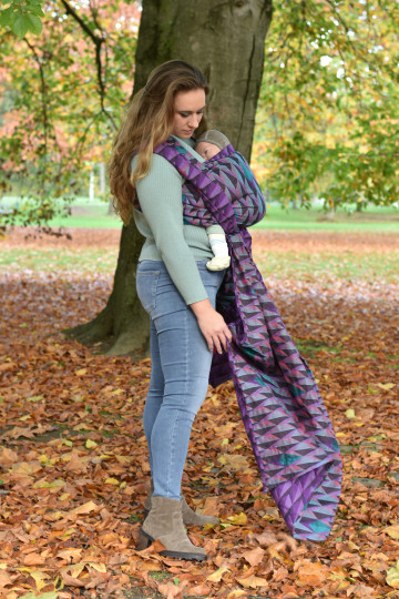 Yaro Kite Trinity Purple Turkis Tencel