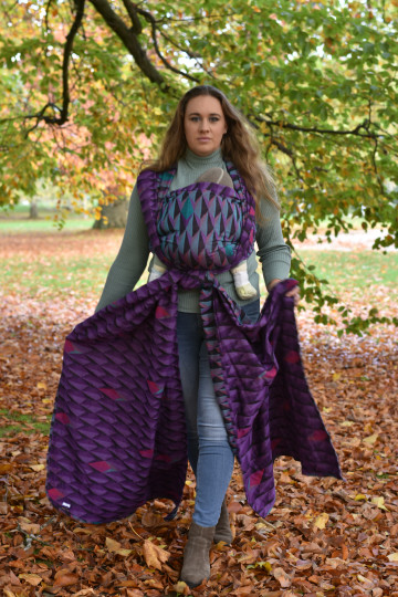 Yaro Kite Trinity Purple Turkis Tencel
