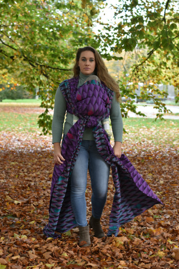Yaro Kite Trinity Purple Turkis Tencel