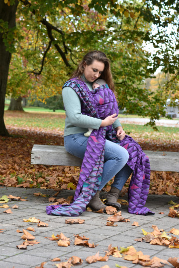Yaro Kite Trinity Purple Turkis Tencel