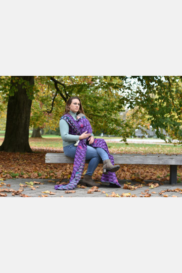 Yaro Kite Trinity Purple Turkis Tencel