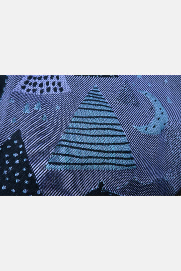 Yaro Mama Bear Duo Black Ice-Blue Wool Linen