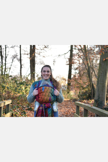 Yaro Kite Trinity Red Green Blue Double Rainbow Ring Sling
