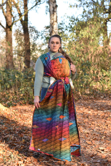 Yaro Kite Trinity Red Green Blue Double Rainbow Ring Sling