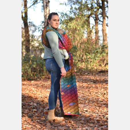 Yaro Kite Trinity Red Green Blue Double Rainbow Ring Sling