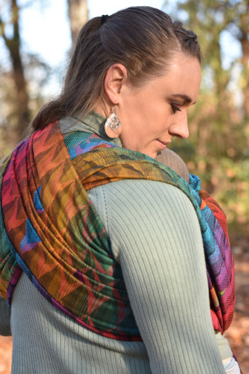Yaro Kite Trinity Red Green Blue Double Rainbow Ring Sling