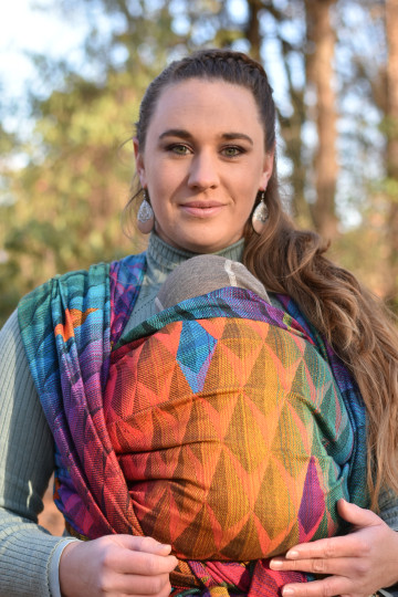 Yaro Kite Trinity Red Green Blue Double Rainbow Ring Sling