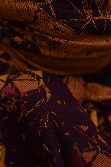 Yaro Kardia Duo Burgund Yellow Wool 2nd Choice