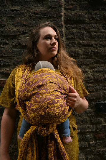 Yaro Elvish Duo Yellow Purple Tencel Seacell