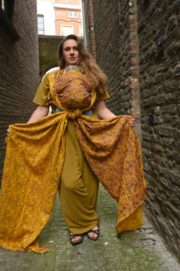 Yaro Elvish Duo Yellow Purple Tencel Seacell