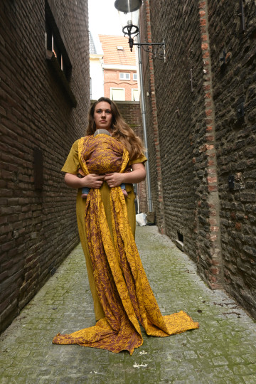 Yaro Elvish Duo Yellow Purple Tencel Seacell