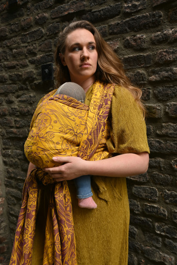 Yaro Elvish Duo Yellow Purple Tencel Seacell