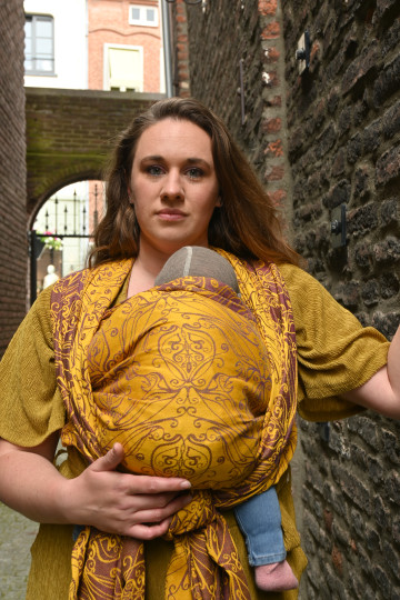 Yaro Elvish Duo Yellow Purple Tencel Seacell