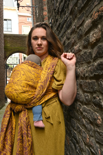 Yaro Elvish Duo Yellow Purple Tencel Seacell