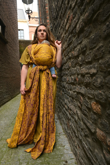 Yaro Elvish Duo Yellow Purple Tencel Seacell