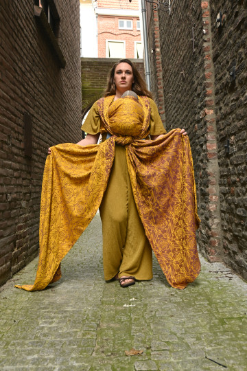 Yaro Elvish Duo Yellow Purple Tencel Seacell
