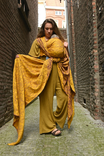 Yaro Elvish Duo Yellow Purple Tencel Seacell