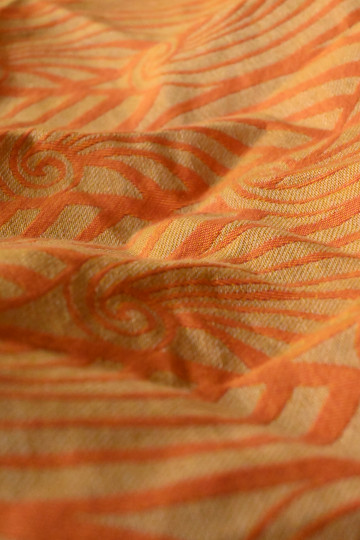 Yaro Dandy Duo Red Gold Wool Blend