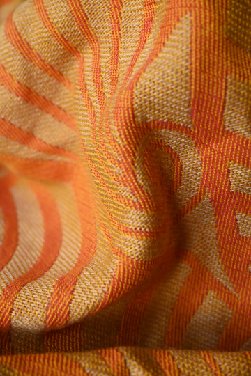 Yaro Dandy Duo Red Gold Wool Blend