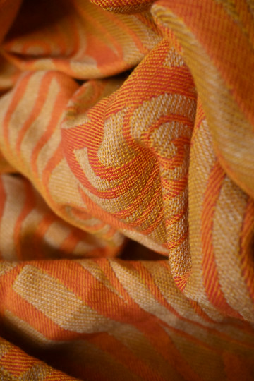 Yaro Dandy Duo Red Gold Wool Blend