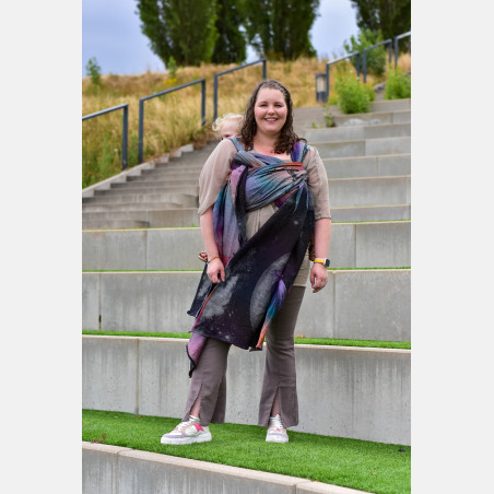 Yaro Moonkeeper Duo Celestial Rainbow Black Ring Sling