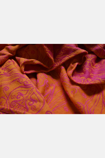 Yaro Elvish Duo Yellow Pink Orange Ring Sling