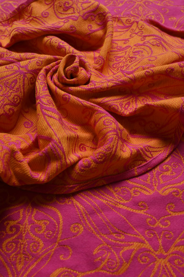 Yaro Elvish Duo Yellow Pink Orange Ring Sling