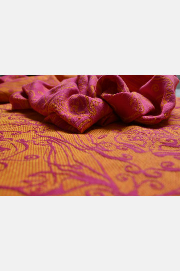 Yaro Elvish Duo Yellow Pink Orange Ring Sling