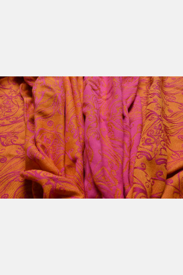 Yaro Elvish Duo Yellow Pink Orange Ring Sling