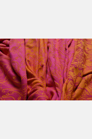 Yaro Elvish Duo Yellow Pink Orange Ring Sling