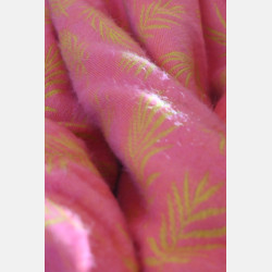 Yaro Blanket Bahamas Yellow Pink Wool