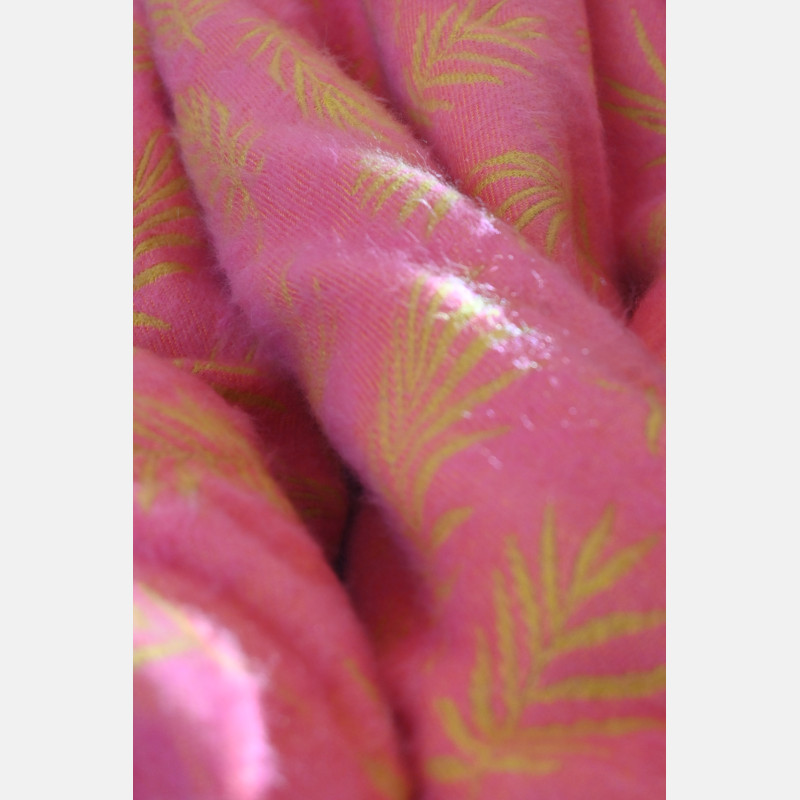 Yaro Blanket Bahamas Yellow Pink Wool