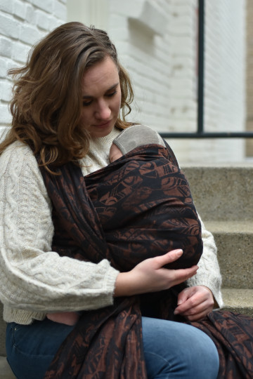 Yaro Four Winds Black Brown Linen
