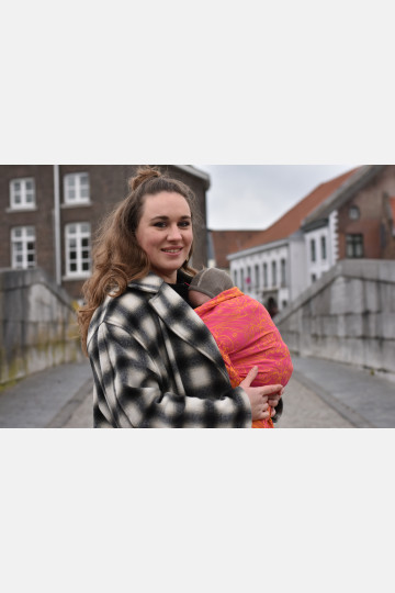 Yaro Elvish Duo Yellow Pink Orange Ring Sling