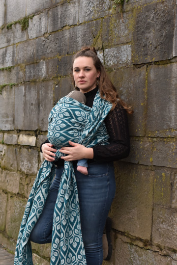 Yaro La Vita Duo Black Petrol Natural Alpaca Wool