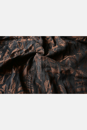 Yaro Four Winds Black Brown Linen