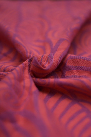 Yaro Dandy Duo Fuchsia Purple Orange Modal Linen