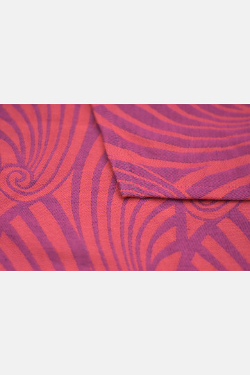 Yaro Dandy Duo Fuchsia Purple Orange Modal Linen