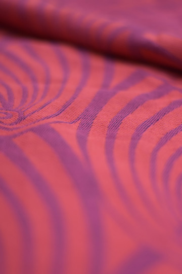 Yaro Dandy Duo Fuchsia Purple Orange Modal Linen