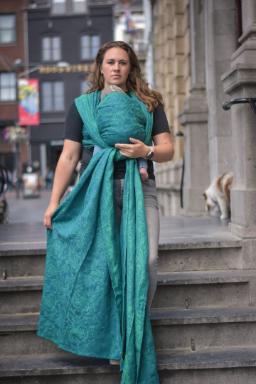 Yaro Elvish Duo Green Petrol Tencel Seacell
