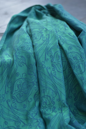 Yaro Elvish Duo Green Petrol Tencel Seacell Ring Sling