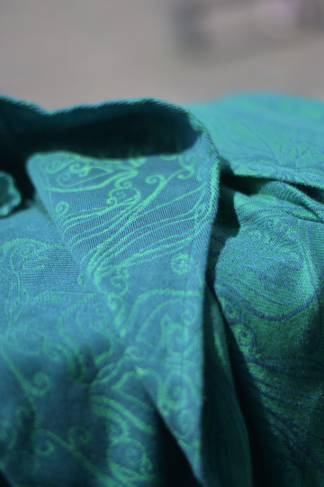Yaro Elvish Duo Green Petrol Tencel Seacell Ring Sling