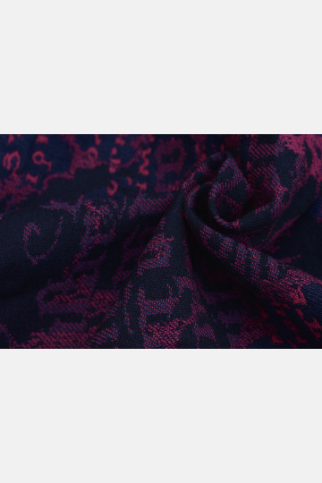 Yaro Runes Trinity Fuchsia Navy Paper Kapok Ring Sling