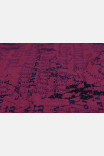Yaro Runes Trinity Fuchsia Navy Paper Kapok Ring Sling