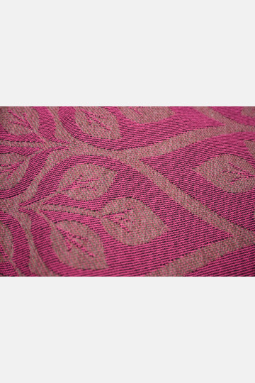 Yaro La Vita Duo Wildebeast Fuchsia Black Cashmere Wool