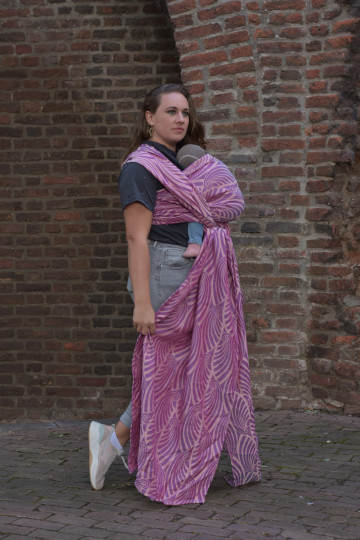 Yaro Dandy Duo Fuchsia Turkis Ecru Tencel Seacell